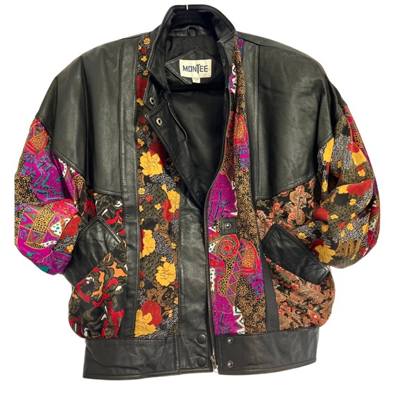 Vintage Montee Leather Jacket - Picture 2 of 10